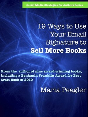 cover image of 19 Ways to Use Your Email Signature to Sell More Books